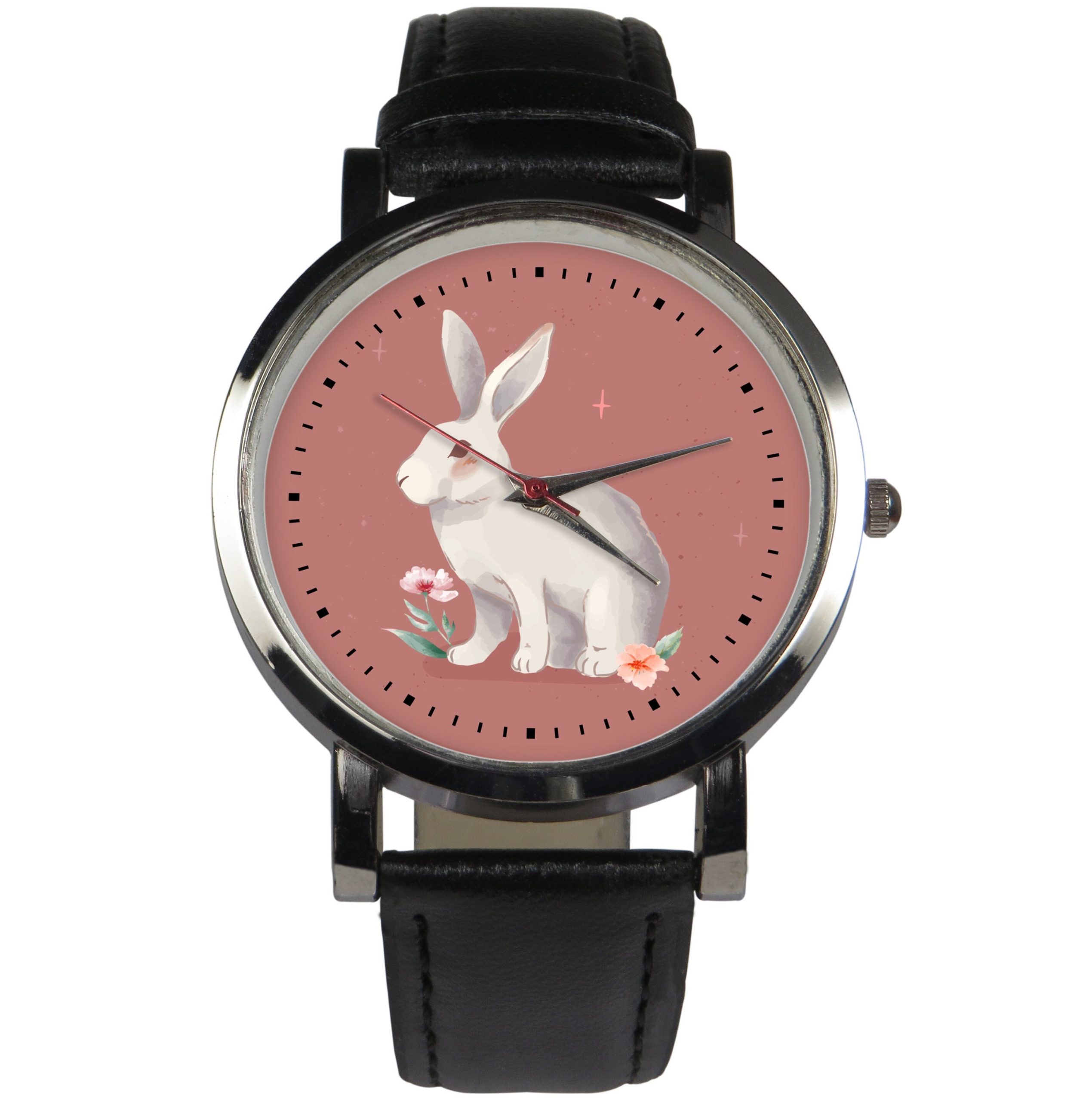 Super cute rabbit wristwatch design